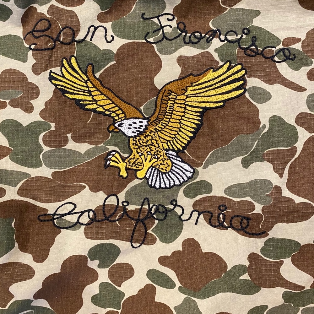 Levi’s “San Fransisco” embroidered cam shacket​